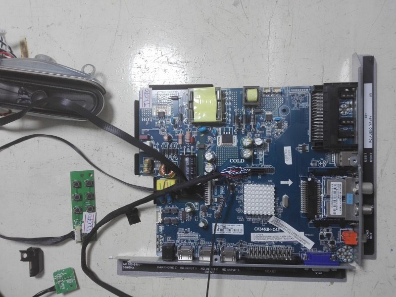 TK070 JTC DVX3 MAIN CV3463H-C42 CN BJM 1-13209-1T9G PANEL DVB-PM1320083HCATS TCON 61608-N002858